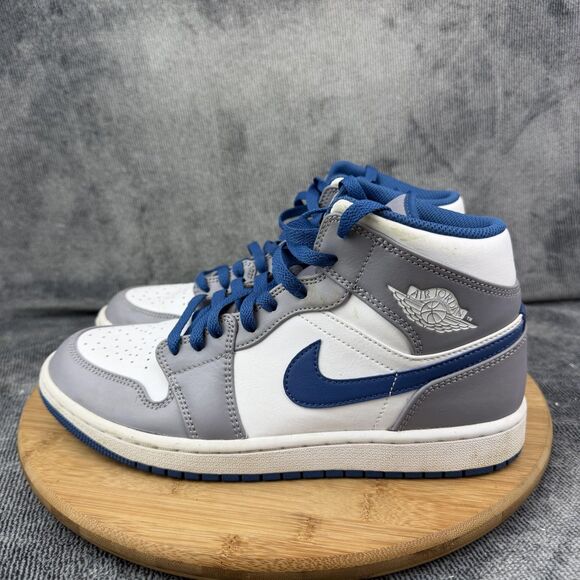 Nike Air Jordan 1 Mid Shoes Mens Size 8.5 Gray Basketball Sneakers DQ8426-014 main image 6